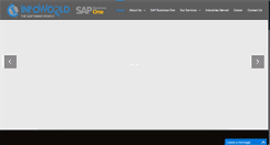 Desktop Screenshot of infoworldindia.com