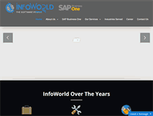 Tablet Screenshot of infoworldindia.com